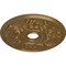 Ekena Millwork Acanthus Twist Ceiling Medallion (Canopies up to 8 3/8"), 23 5/8"OD x 4 5/8"ID x 1 7/8"P, Pale Gold CM23ACPAS - alternate 4